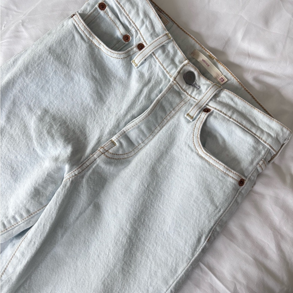 Levi's High Rise Blue Jeans Classic Denim
